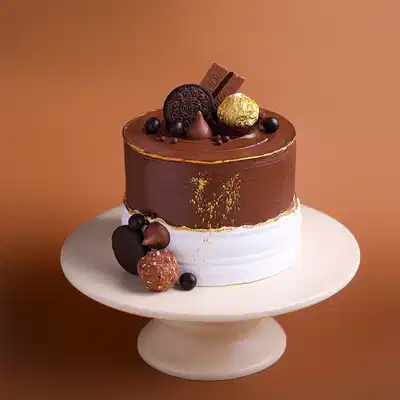 Milk Choco Loaded Cake
